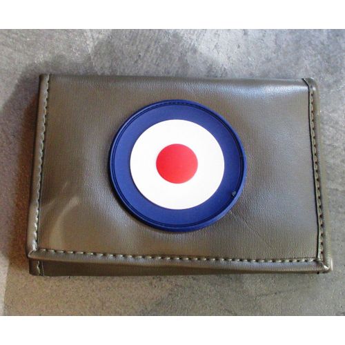 Portefeuille Logo Vespa Simili Vert Kaki Homme Femme Fan De Scooter