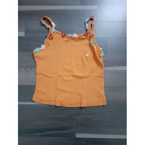 Débardeur Orange 3 Ans