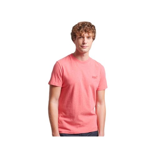 T Shirt Superdry Vintage Homme Rose