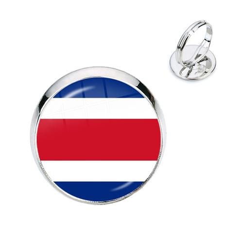 Bague Ajustable Pour Drapeau National De La Fédération De La Roumanie, Saint-Lucice, Saint-Vincent Et Les Grenadines, La Grenade Et La Croatie