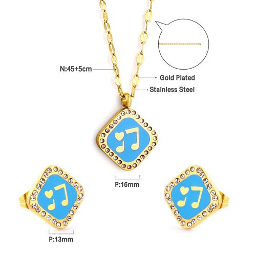 Luxusteel-Parure De Bijoux En Acier Inoxydable Pour Femme, Collier, Boucles D'oreilles, Pendentifs En Forme De C¿Ur, Amour, Perles Blanches Mélangées, Violet, Cadeau De Mariage