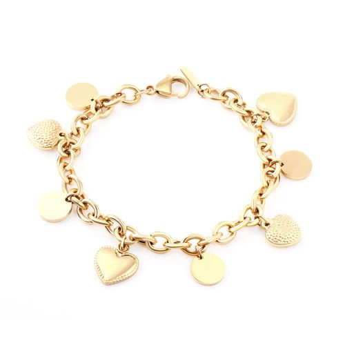 Luxusteel-Bracelet Mauvais ¿Il Bleu En Acier Inoxydable Pour Femme, Clip, Lien Cubain, Bijoux Bling, Cadeau À La Mode