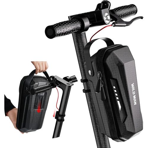 Sac De Scooter, Sacoche Guidon Pour Scooter Électrique De Coque Eva Étanche Avec Châssis Attache Rapide Ou Fermetur Sac Pour Xiaomi Mi Mijia M365 Pro Sedway Ninebot Es1/2/3/4(2l)