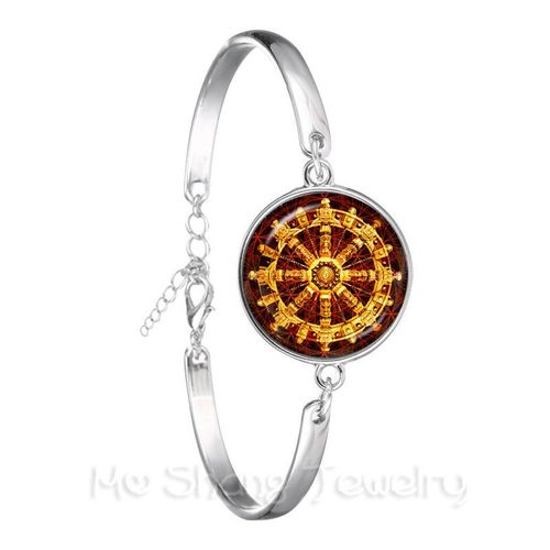 Bracelet De Boussole Nautique Plaqué Argent, Fait À La Main, Dôme En Verre, Pour Les Amoureux Des Voyages, Nouvelle Mode 2018