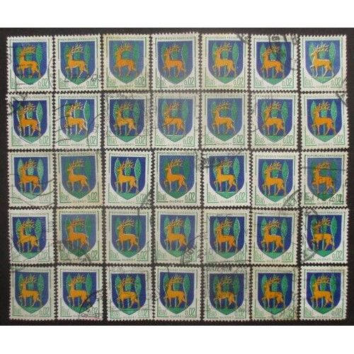 France N°1351b X 35 Oblitéré