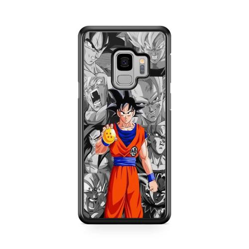 Coque Pour Samsung Galaxy A8 2018 Dragon Ball Z Son Goku Gohan Vegeta