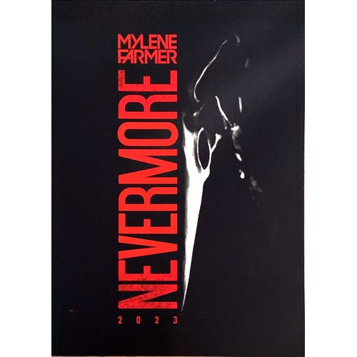 Programme Tour Book Officiel Mylene Farmer Nevermore 2023
