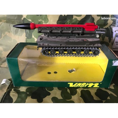 Char Amphibie Pt76 Urss + Missile 1/50eme Verem En Boite Occasion-Verem
