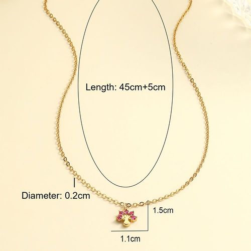 Jolis Pendentifs En Forme D'arbre Pour Femmes, Collier Ras Du Cou En Acier Inoxydable, Livraison Gratuite