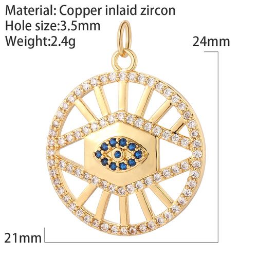 Breloques Mauvais ¿Il Bleus Turcs, Fournitures Pour La Fabrication De Bijoux, Pendentif Grec, Boucles D'oreilles, Porte-Clés, Bracelet, Collier