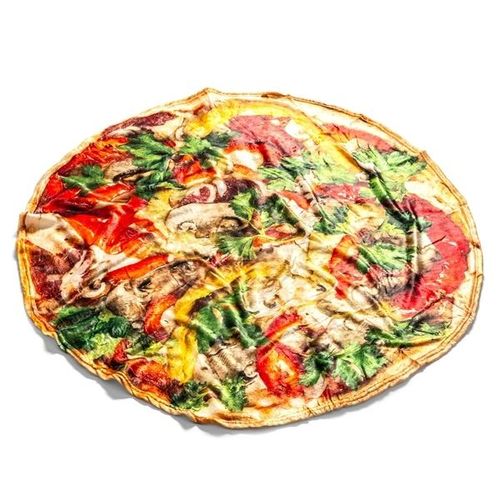 Couverture Pizza Géante Xxl 120 Cm Xxl Plaids Chauds Doux Confort