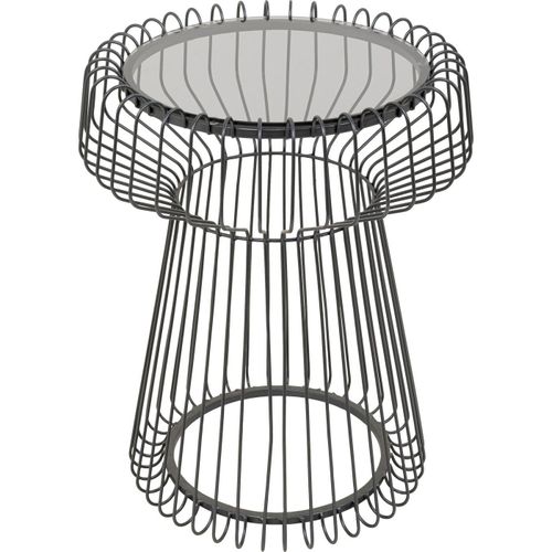 Table D'appoint Lisboa 38cm Noire Kare Design