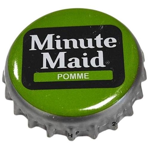 Capsule Crown Cap Jus Minute Maid Pomme Rp302