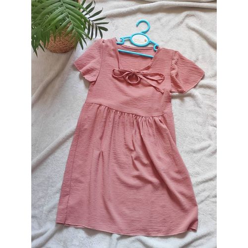 Robe Rose Saumon 8ans