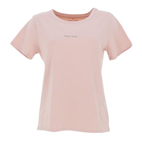 Tee Shirt Manches Courtes Teddy Smith T-Ribelle Mc Rose Xs