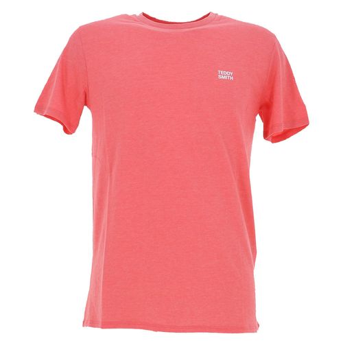 Tee Shirt Manches Courtes Teddy Smith The Tee 1 Mc Corail S
