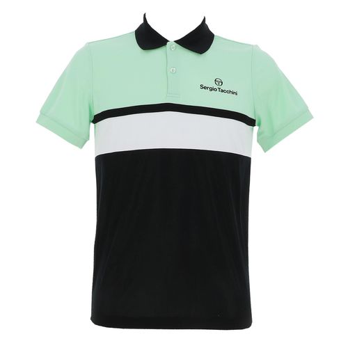 Polo Manches Courtes Sergio Tacchini Elfetta 025 Pl Polo Vert D'eau S