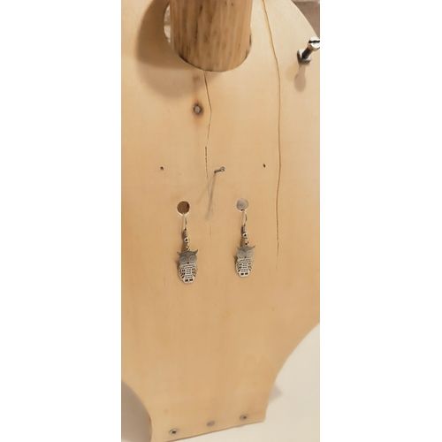Boucles D'oreilles Fantaisie N60 Hiboux