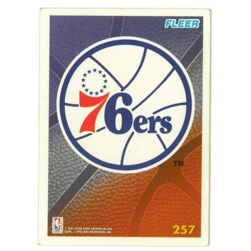 Fleer 94/95 76ers N° 257