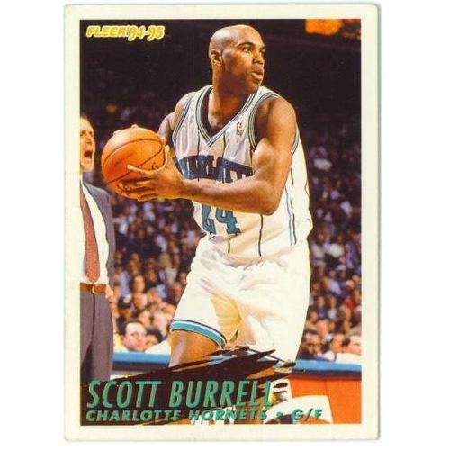 Scott Burrell - Charlotte Hornets - Fleer' 94-95 - 22