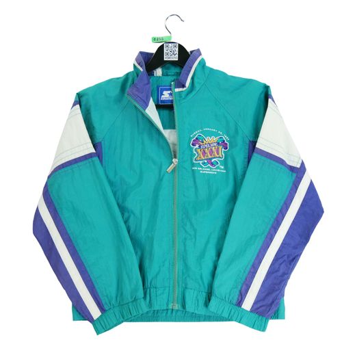 Reconditionné - Blouson Femme Vintage 90s Y2k - Taille M - Femme - Vert
