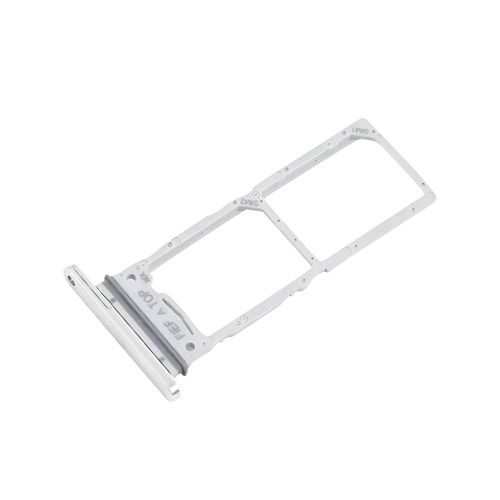 Tiroir Carte SIM pour Samsung Galaxy Z Fold 65 Dual Nano SIM Original SamsungBlanc