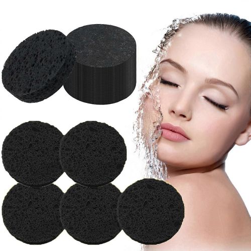 Beauté 50pc Curcuma Kojic Pads Curcuma Kojic Nettoyants Tampons Exfoliants Au Curcuma Éponges Pour Le Visage Pour Le Nettoyage Et L¿Exfoliation 