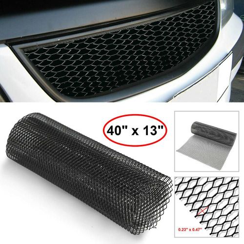 33x100cm Grille De Pare-Chocs Avant Grille De Remplacement De Voiture Pare-Chocs Avant Grille