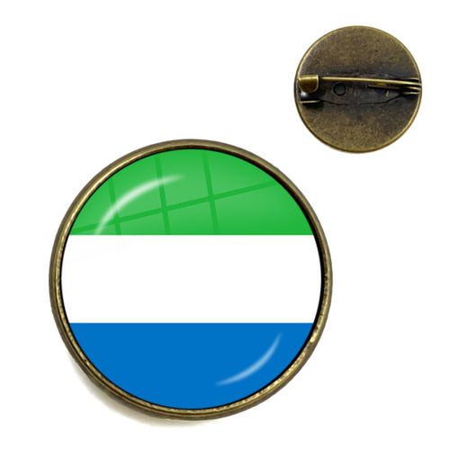 Épingles De Collier Cabochon En Verre Pour Femmes, Broches National Feel, Trinidad,Sierra Leon, Jamaïque, Guyane, Ghana, Royaume-Uni, Libye, Estonie, Inde