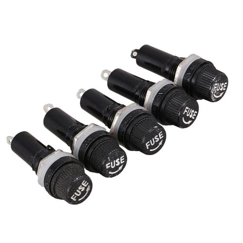 5 Pcs Ac 125V 15A 6 x 30mm Porte-fusible à montage sur panneau-B7