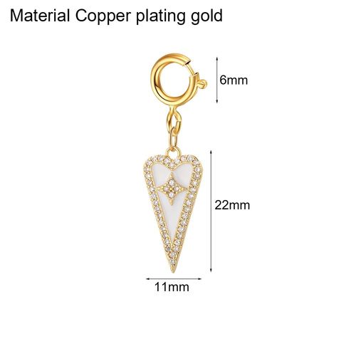 Bracelet À Breloques En Acier Inoxydable Pour Femme, Joli Bracelet En Forme De C¿Ur, De Rose, De Fleur, D'étoile, De Mauvais ¿Il Bleu, Réglable