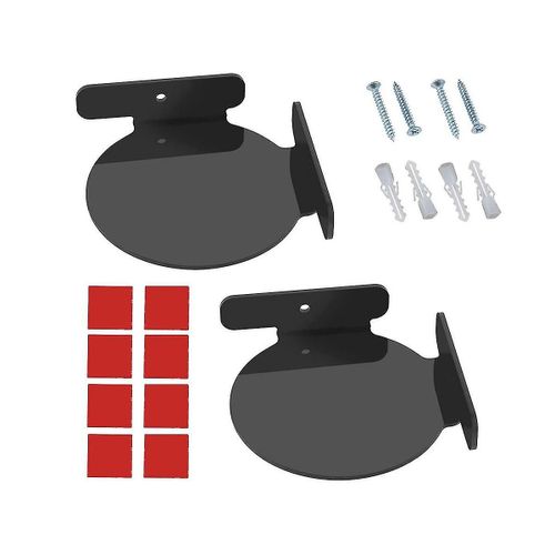 2pcs rond bébé moniteur support chambre plante petite étagère murale salon haut-parleur stand-B7