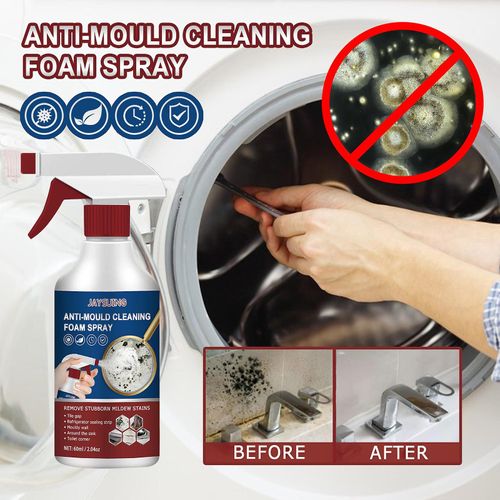 Nettoyant moussant polyvalent Spray anti-moisissure Mousse nettoyante pour moules en aérosol Nettoyant moussant multi-usages puissant Élimine les taches