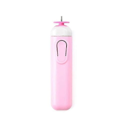 Papier Roulant Stylo Électrique Quilling Slotted Tool Électrique Acier Curling Pen Tool Crafts Origami Winder Pour Faire Quilling (1pc, Rose)