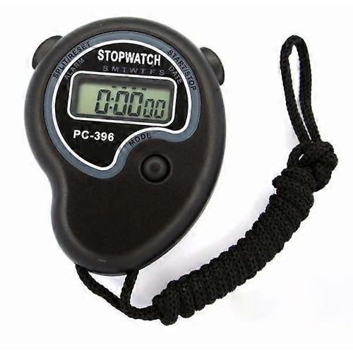 Montres Hommes Chronomètre Stop Watch Lcd Chronographe Numérique Minuterie Compteur Montre De Sport