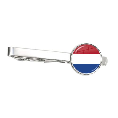 Ornements Pour Hommes, Drapeau National, Cabochon En Verre, Pince À Cravate, Union Soviétique, Brésil, Canada, Pays-Bas, Israël, Arabie Saoudite Et Venezuela