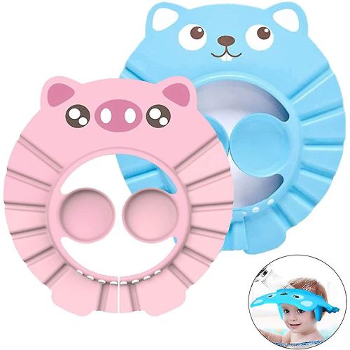 Bonnet De Douche De Bébé, Chapeau De Douche De Bébé, Bonnets De Bain À Visière Réglable 