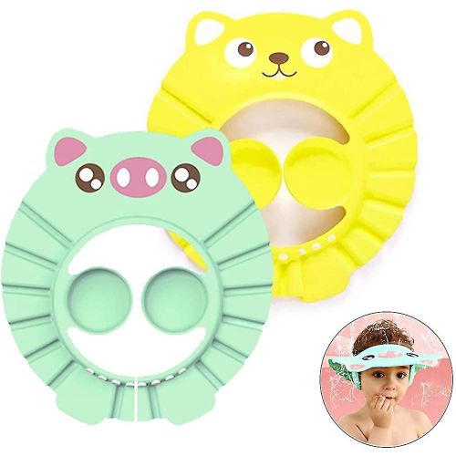 Bonnet De Douche De Bébé. Chapeau De Douche De Bébé. Bonnets De Bain À Visière Réglable 