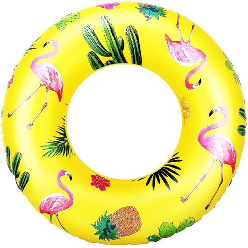 Anneaux De Natation, 90cm Diamètre Piscine Gonflable Flotteur Piscine Float Tube Mignon