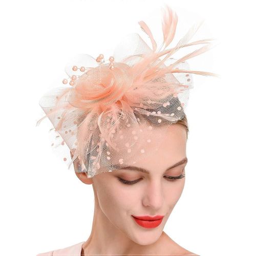 Bibis Chapeau Kentucky Derby Tea Party Couvre-Chef Pour Femmes Filles Fleur Maille