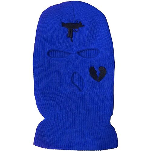 Messieurs D¿Acsergery Le Vent. Balaclava-Capuche À 3 Trous. Capuche D¿Hiver À Ski Complet Tricotée