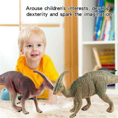 Bluey Toys Réaliste Parasaurolophus Dinosaure Figure Modèle Pour Enfants Jouets Cadeaux
