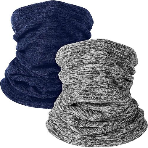 2 Pièces Hiver Cou Chaud Guêtre Polaire Ski Neck Foulard Chaud Coupe-Vent Balaclava Froid Wea