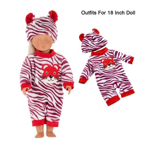Jouets Pour Bébés Poupées Vêtements Tenues Vêtements Décontractés Vêtements De Poupée Pour Vêtements De Poupée Ensemble Décoration Tissu De Vêtements Décoratifs De Poupée De 18 Pouces