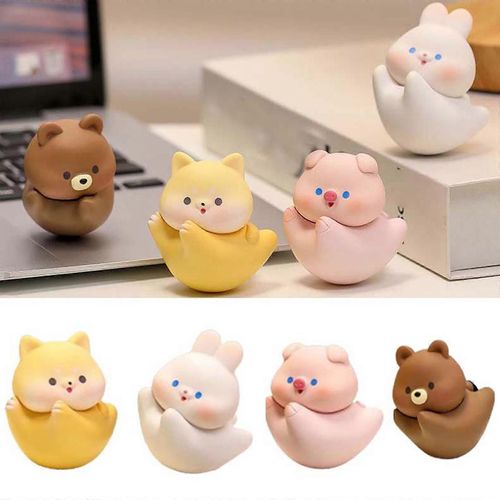 Jouets Pour Bébés La Pêche Cochon Fromage Avec Chai Bonbons Lapin Café Ours Brun Kitchenette Enfants Cadeau Étudiant Bureau Décompression Kitchenette Poupée Mignonne