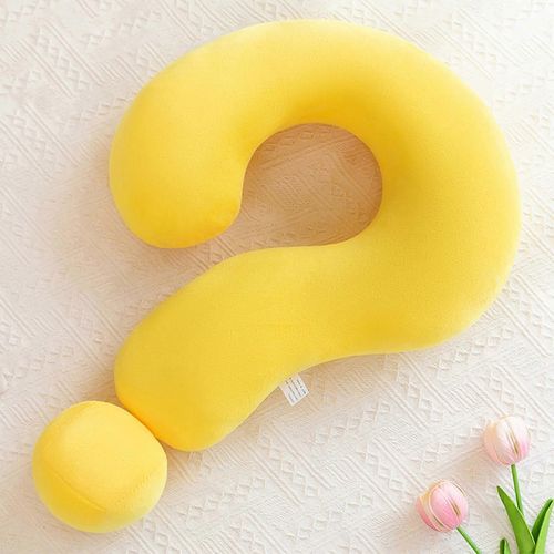 Point D¿Interrogation Coussins Poupée Jouet Coussins Bureau Sieste Coussins Cadeaux