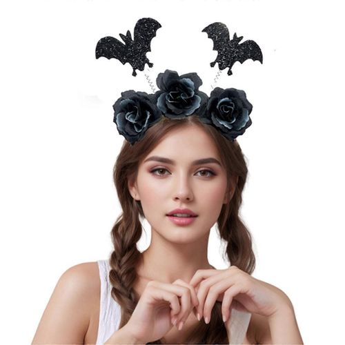 Déguisement Halloween Femme Halloween Rose Bandeau Drôle Mignon Bandeau Fantôme Festival Fête Décoration Fournitures