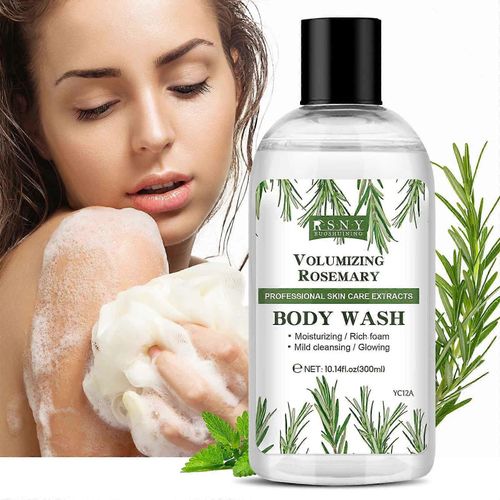 Original Source Gel Douche Romarins, Volumateur, Nettoyant Pour Le Corps, Romarins, Gel Douche, Hydratant, Riches, Mousse, Nettoyant Doux, Éclatant, Soin Professionnel, Extr 
