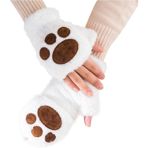 Patte De Chat Mignon Patte D'ours Mitaines Pour Les Filles Et Les Femmes