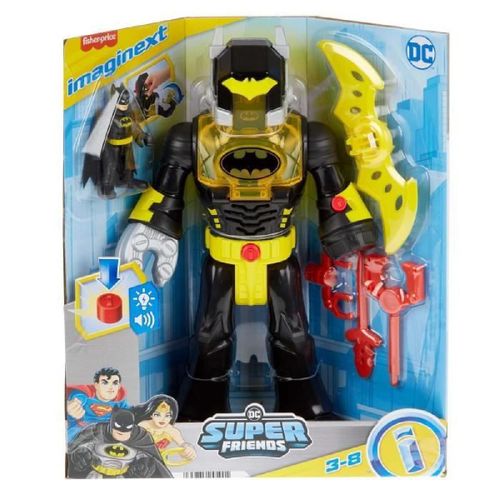 Fisher-Price-Dc Super Friends Batman Dans Son Exosquelette-Robot - Imaginext - Hyg31